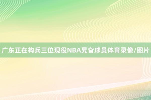 广东正在构兵三位现役NBA旯旮球员体育录像/图片