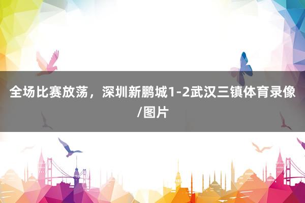 全场比赛放荡，深圳新鹏城1-2武汉三镇体育录像/图片