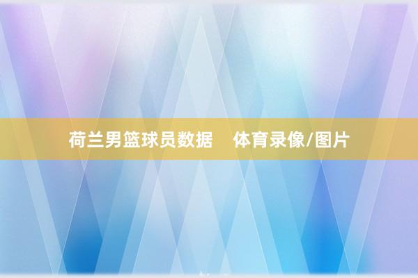 荷兰男篮球员数据    体育录像/图片