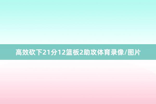 高效砍下21分12篮板2助攻体育录像/图片