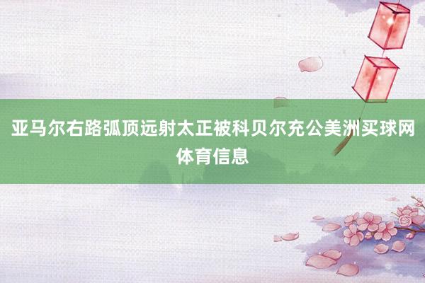 亚马尔右路弧顶远射太正被科贝尔充公美洲买球网体育信息