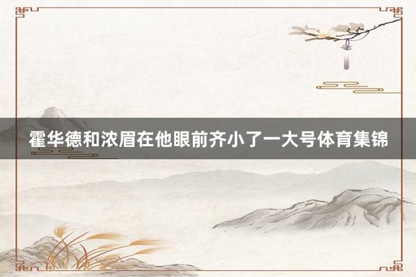 霍华德和浓眉在他眼前齐小了一大号体育集锦