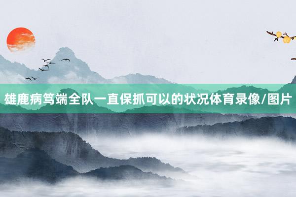 雄鹿病笃端全队一直保抓可以的状况体育录像/图片