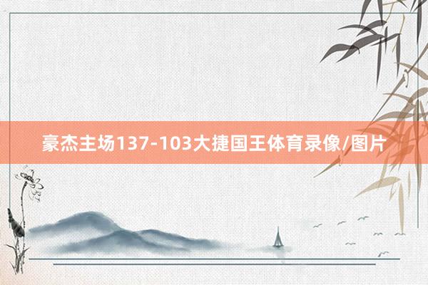豪杰主场137-103大捷国王体育录像/图片