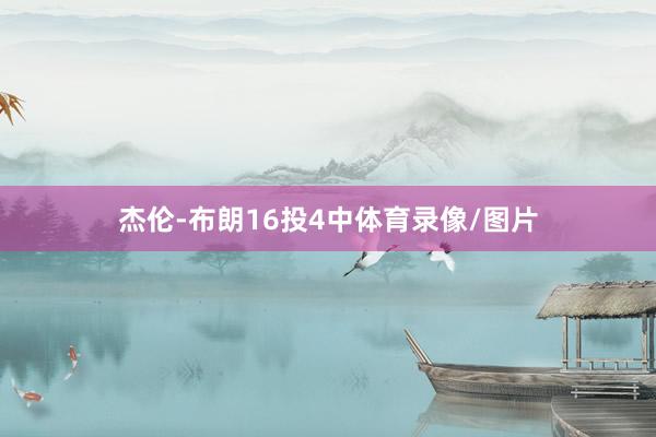 杰伦-布朗16投4中体育录像/图片