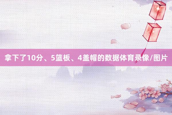 拿下了10分、5篮板、4盖帽的数据体育录像/图片