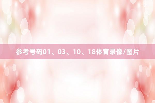 参考号码01、03、10、18体育录像/图片