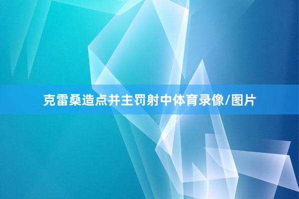克雷桑造点并主罚射中体育录像/图片
