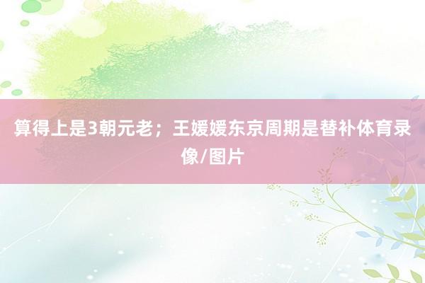 算得上是3朝元老；王媛媛东京周期是替补体育录像/图片