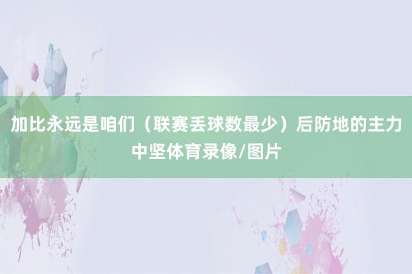 加比永远是咱们（联赛丢球数最少）后防地的主力中坚体育录像/图片