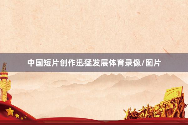 中国短片创作迅猛发展体育录像/图片