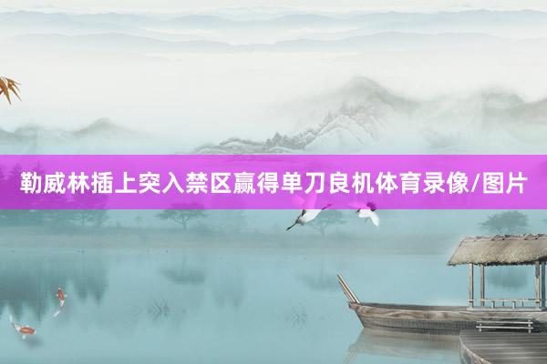 勒威林插上突入禁区赢得单刀良机体育录像/图片