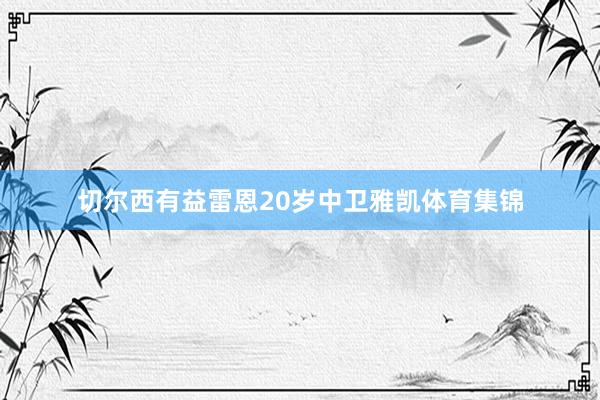 切尔西有益雷恩20岁中卫雅凯体育集锦