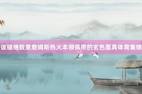 该缱绻致意詹姆斯热火本领佩带的玄色面具体育集锦