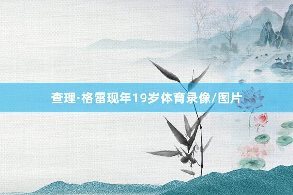 查理·格雷现年19岁体育录像/图片