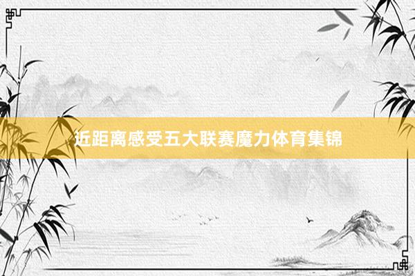 近距离感受五大联赛魔力体育集锦