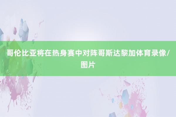 哥伦比亚将在热身赛中对阵哥斯达黎加体育录像/图片